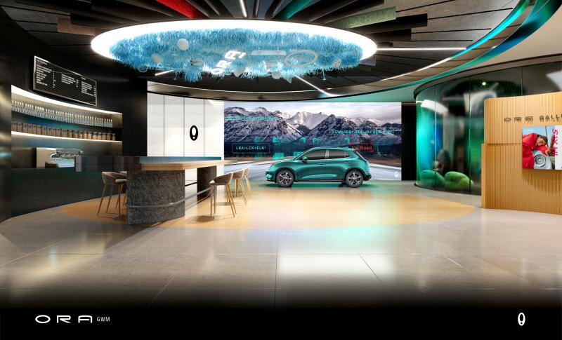 中国汽车品牌首次长城球王会汽车欧拉欧洲体验中心设计获“2022年德国品牌奖”
